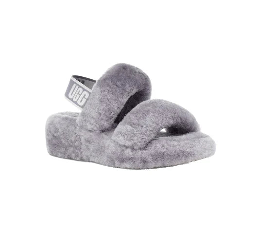 OH Yeah Slide Slippers - Grey