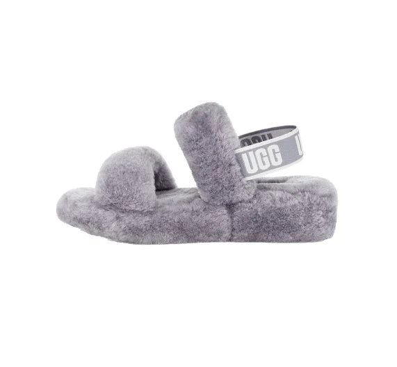 OH Yeah Slide Slippers - Grey