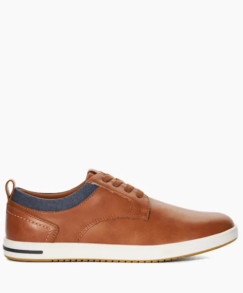 Travels - Tan  Lace Up Trainers