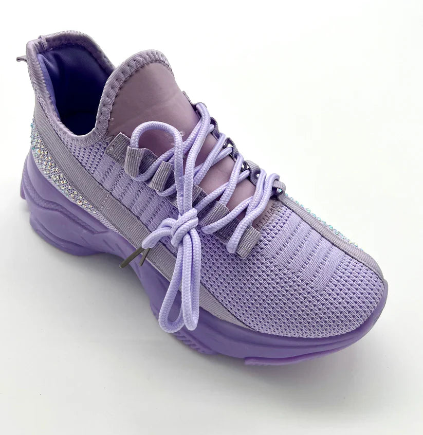 Sneakers with Glitters | Women Shoes | Forever Link Hana-47 Women's Sneakers