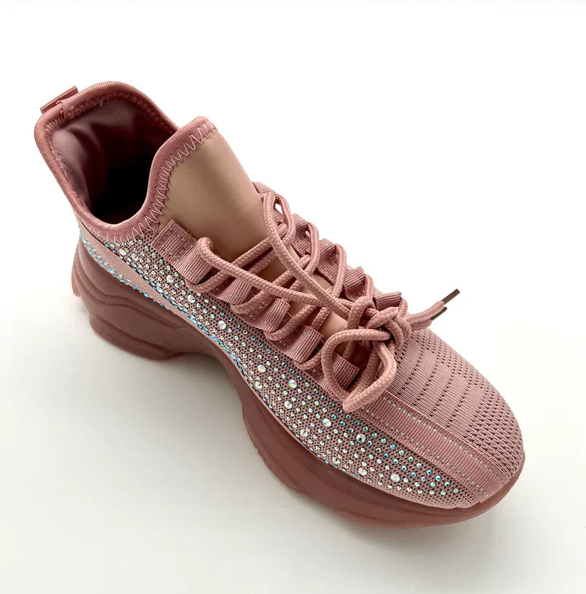 Sneakers with Glitters | Women Shoes | Forever Link Hana-47 Women's Sneakers