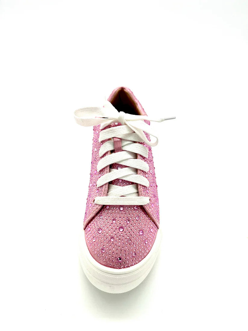 Women Glitters Sneakers | Dolce -66 Sneakers | Color Pink